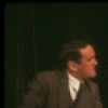 Actors (L-R) Colm Meaney & Derek Jacobi in a scene fr. the Broadway play "Breaking the Code." (New York)