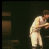 Actors (L-R) Andreas Manolikakis & Derek Jacobi in a scene fr. the Broadway play "Breaking the Code." (New York)