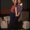 Actors Dee Hoty & Stacy Keach in a rehearsal shot fr. the National tour of the Broadway musical "Barnum." (New York)
