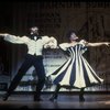Actress Terri White (R) in a scene fr. the National tour of the Broadway musical "Barnum." (New Orleans)