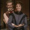 Actors Jan Pessano & Harvey Evans in a scene fr. the Bus & Truck tour of the Broadway musical "Barnum." (New York)