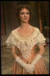 Actress Jan Pessano in a scene fr. the Bus & Truck tour of the Broadway musical "Barnum." (New York)
