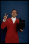 Actor Larry Kert in a publicity shot fr. a National tour of the Broadway musical "Barnum."