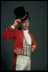 Actor Gary Sandy in a publicity shot fr. a National tour of the Broadway musical "Barnum." (New York)