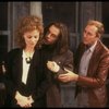 Director Marshall W. Mason (R) directing actors John Malkovich & Joan Allen in a rehearsal of the Broadway play "Burn This." (New York)