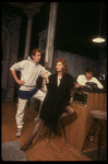 Actors (L-R) Jonathan Hogan, Joan Allen & Lou Liberatore in a scene fr. the Broadway play "Burn This." (New York)
