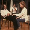 Actors (L-R) John Malkovich, Lou Liberatore & Joan Allen in a scene fr. the Broadway play "Burn This." (New York)
