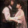 Actors Linda Ronstadt and Gary Morris in a scene from the New York Shakespeare Festival production of the musical "La Boheme." (New York)