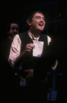 Actor Joe Pichette in a scene from the New York Shakespeare Festival production of the musical "La Boheme." (New York)