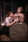 Actors Patti Cohenour and David Carroll in a scene from the New York Shakespeare Festival production of the musical "La Boheme." (New York)