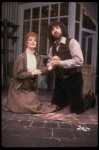 Actors Patti Cohenour and Gary Morris in a scene from the New York Shakespeare Festival production of the musical "La Boheme." (New York)