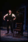 Actor Joe Pichette in a scene from the New York Shakespeare Festival production of the musical "La Boheme." (New York)