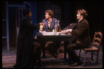 Actors (L-R) Keith David, David Carroll & Howard McGillin in a scene from the New York Shakespeare Festival production of the musical "La Boheme." (New York)