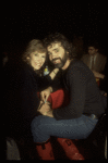 Actors Betty Buckley & Gary Morris at the opening night party for the New York Shakespeare Festival production of the musical "La Boheme." (New York)