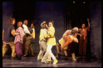 Actors in a scene from the Off-Broadway musical "Bring in the Morning." (New York)