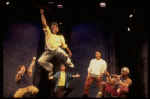 Actors in a scene from the Off-Broadway musical "Bring in the Morning." (New York)