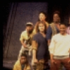 Actors in a scene fr. the Off-Broadway musical "Bring in the Morning." (New York)