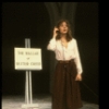 Actress Linda Kozlowski in a scene fr. the New York Shakespeare Festival production of the play "Dexter Creed." (New York)