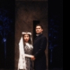 Actors Elizabeth Pena & Al Rodrigo in a scene fr. the New York Shakespeare Festival's Public Theatre production of the Off-Broadway play "Blood Wedding." (New York)