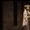 Actors (L-R) Elizabeth Pena, Al Rodrigo & Gloria Foster in a scene fr. the New York Shakespeare Festival's Public Theatre production of the Off-Broadway play "Blood Wedding." (New York)
