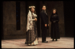 Actors (L-R) Elizabeth Pena, Al Rodrigo & Gloria Foster in a scene fr. the New York Shakespeare Festival's Public Theatre production of the Off-Broadway play "Blood Wedding." (New York)