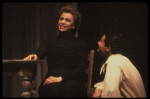 Actors Gloria Foster & Al Rodrigo in a scene fr. the New York Shakespeare Festival's Public Theatre production of the Off-Broadway play "Blood Wedding." (New York)