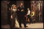 Actors (Front) Elizabeth Pena & Mike Hodge in a scene fr. the New York Shakespeare Festival's Public Theatre production of the Off-Broadway play "Blood Wedding." (New York)