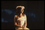 Actress Elizabeth Pena in a scene fr. the New York Shakespeare Festival's Public Theatre production of the Off-Broadway play "Blood Wedding." (New York)