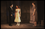 Actors (L-R) Joaquim de Almeida, Elizabeth Pena & Ivonne Coll in a scene fr. the New York Shakespeare Festival's Public Theatre production of the Off-Broadway play "Blood Wedding." (New York)