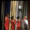 Cast  in a scene fr. the National Tour of the musical "Buddy." (Hartford)