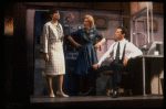 Cast  in a scene fr. the National Tour of the musical "Buddy." (Hartford)