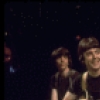Performers (L-R) Leslie Fradkin, Mitch Weissman, Joe Pecorino & Justin McNeill as the Beatles in a scene fr. the Broadway entertainment "Beatlemania." (New York)