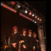 Performers (L-R) Joe Pecorino, Mitch Weissman, Leslie Fradkin & Justin McNeill as the Beatles in a scene fr. the touring production of the entertainment "Beatlemania." (Chicago)