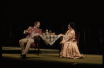 Actors Patricia Elliott & Laurence Guittard in a scene fr. the Broadway musical "A Little Night Music." (New York)