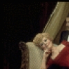 Actors Glynis Johns & William Daniels in a scene fr. the first replacement cast of the Broadway musical "A Little Night Music." (New York)