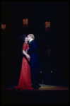 Actors George Lee Andrews & Jean Simmons in a scene fr. the National tour of the Broadway musical "A Little Night Music." (Philadelphia)