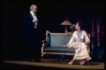 Actors George Lee Andrews & Jean Simmons in a scene fr. the National tour of the Broadway musical "A Little Night Music." (Philadelphia)