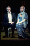 Actors George Lee Andrews & Andra Akers in a scene fr. the National tour of the Broadway musical "A Little Night Music." (Philadelphia)