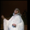 Singer Peggy Lee in a scene fr. the one-woman Broadway musical "Peg." (New York)