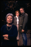 Actors (L-R) Sada Thompson, Roberta Maxwell & Lewis Arlt in a scene fr. the Off-Broadway play "Real Estate." (New York)
