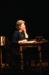 Actress Sada Thompson in a scene fr. the Off-Broadway play "Real Estate." (New York)