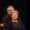 Actors Charles Cioffi & Sada Thompson in a scene fr. the Off-Broadway play "Real Estate." (New York)