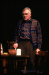 Actor Charles Cioffi in a scene fr. the Off-Broadway play "Real Estate." (New York)