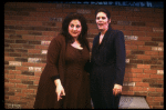 Actresses (L-R) Kathy Najimy & Mo Gaffney in a scene fr. the Off-Broadway play "The Kathy and Mo Show: Parallel Lives." (New York)