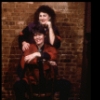 Actresses Kathy Najimy (Top) & Mo Gaffney (Bottom) in a publicity shot for the Off-Broadway play "The Kathy and Mo Show: Parallel Lives." (New York)