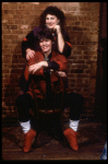 Actresses Kathy Najimy (Top) & Mo Gaffney (Bottom) in a publicity shot for the Off-Broadway play "The Kathy and Mo Show: Parallel Lives." (New York)