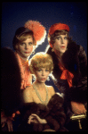 Actors (L-R) Robert Morse, Elaine Joyce & Tony Roberts in a publicity shot fr. the Broadway musical "Sugar." (New York)