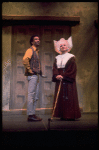 Actors Al Freeman, Jr. & Shirley Booth in a scene fr. the Broadway musical "Look to the Lilies." (New York)