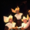Actors (L-R) Shirley Booth, Maggie Task, Linda Andrews, Al Freeman, Jr., Virginia Craig & Taina Elg in a scene fr. the Broadway musical "Look to the Lilies." (New York)