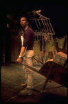 Actor Al Freeman, Jr. in a scene fr. the Broadway musical "Look to the Lilies." (New York)